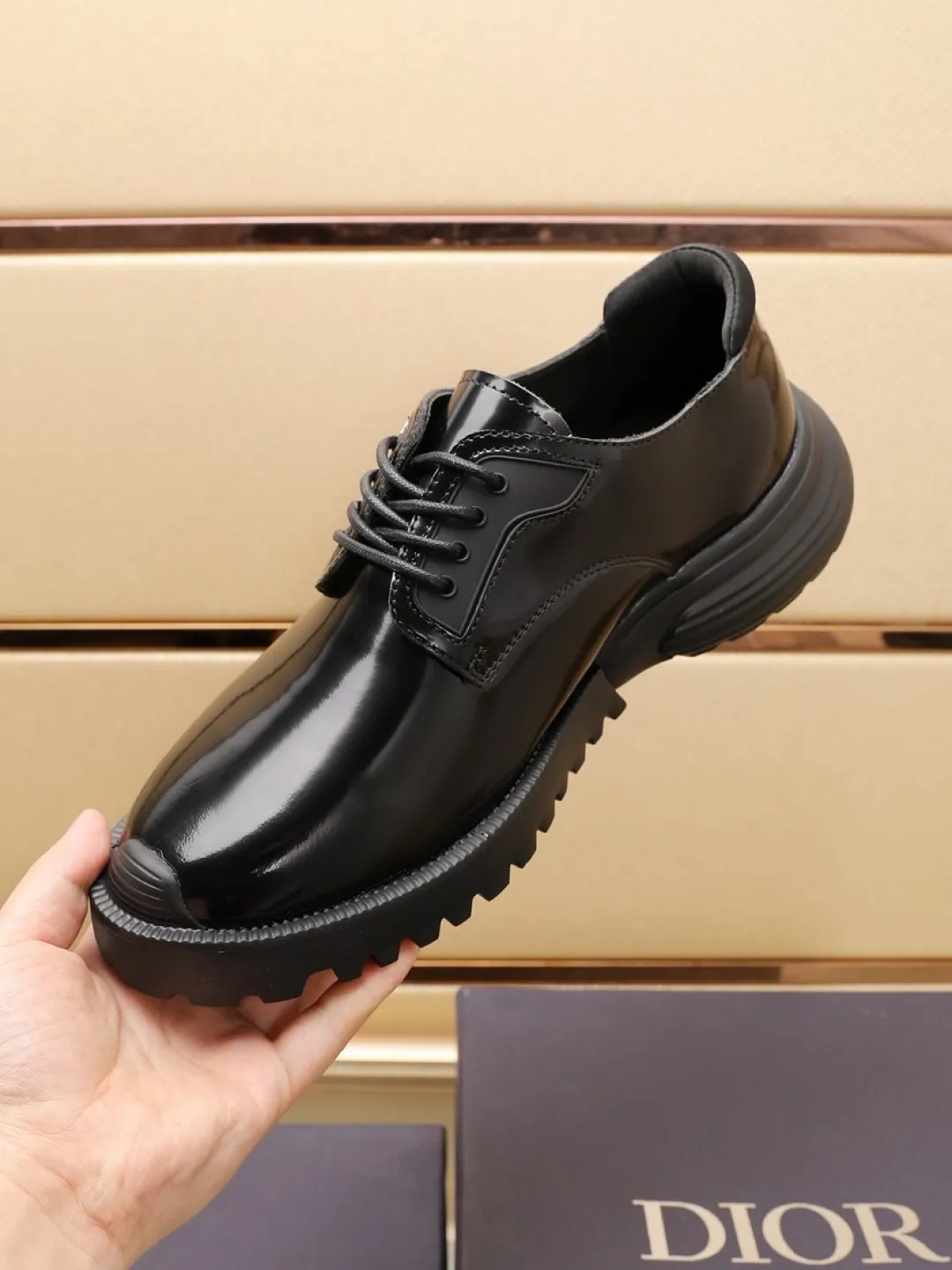 Factory P580💰[Dior] men's classic casual leather shoes🇺🇸 are on sale simultaneously, Italian original·The upper is made of original open-edge beaded cowhide➕original cowhide·inner, fine workmanship. Sole: Original outsole specially provided by the original factory⚠️Outsole. Comfortable, wear-resistant, non-slip, real-life photo🎬Can be worn with casual clothes or suits, light and comfortable on the feet. Size: 38-44 (45.46 customized)